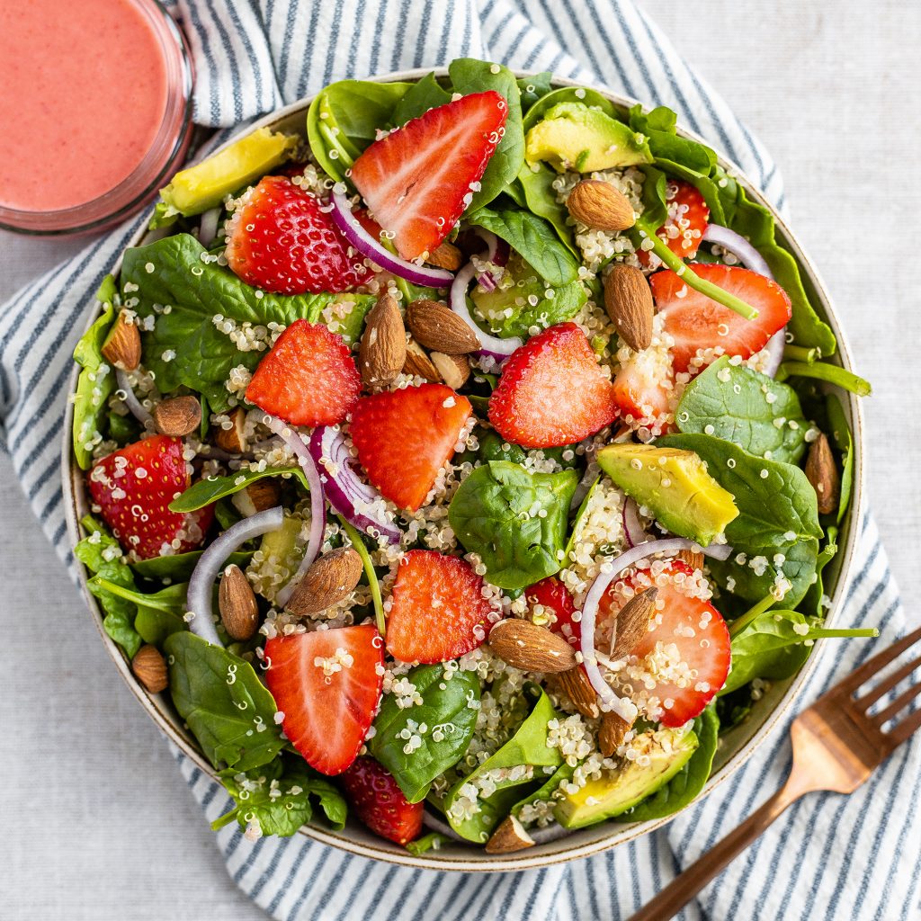 Strawberry Quinoa Salad - Good Natured Berries